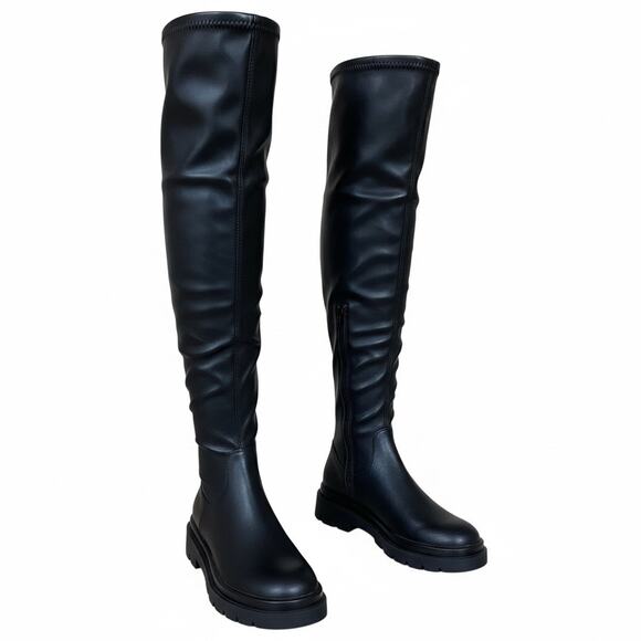 Steve Madden gibbs over the knee boots in black - Picture 6 of 10